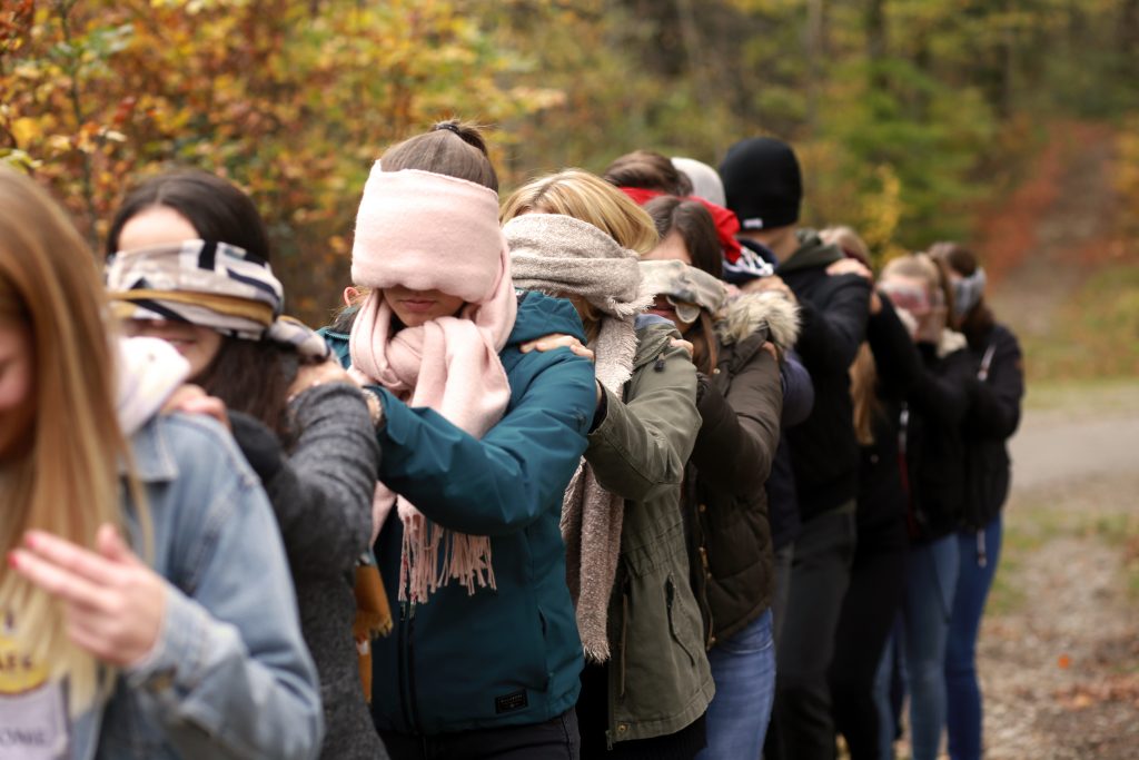 Blinde kennenlernen